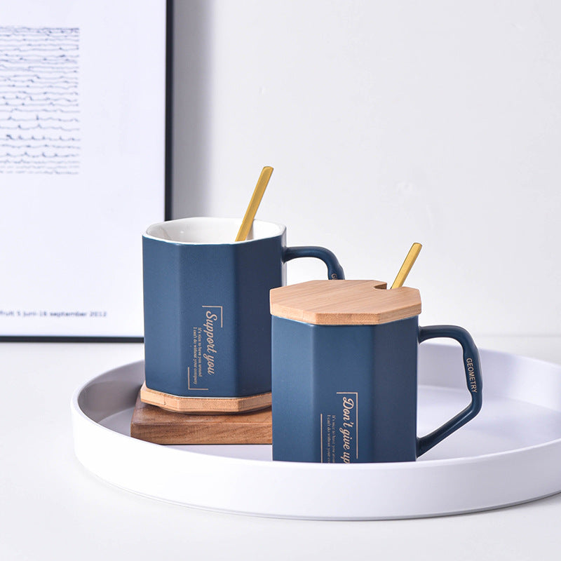 Nordic Octagonal Ceramic Cupware eprolo