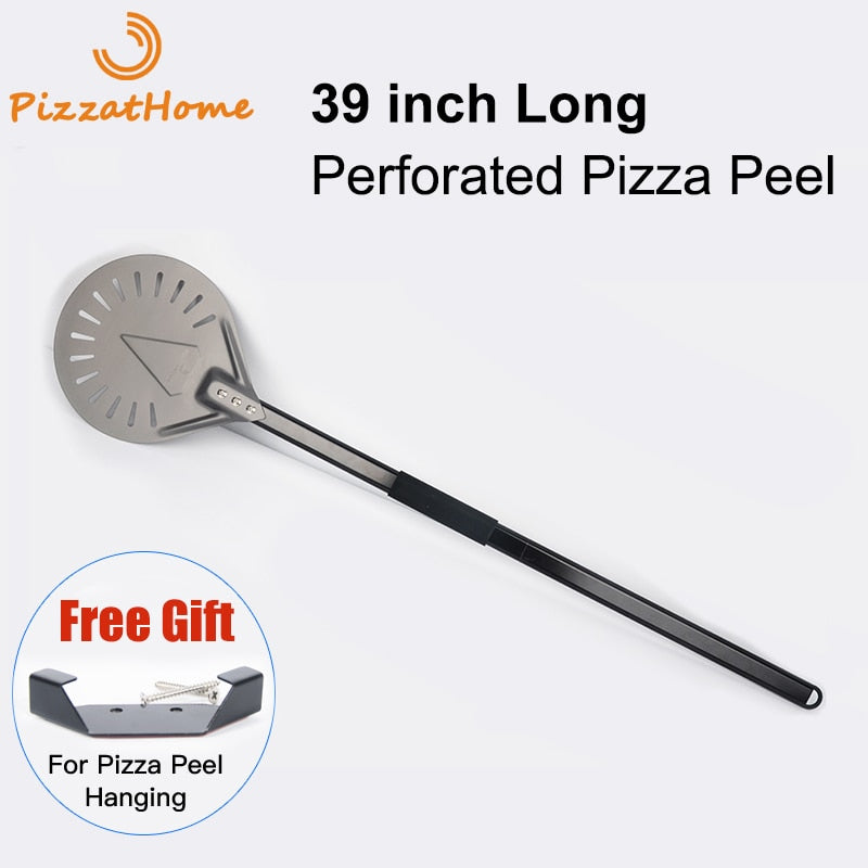 9 Inch Perforated Pizza Paddle Kitchen Essentials