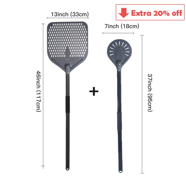 9 Inch Perforated Pizza Paddle Kitchen Essentials