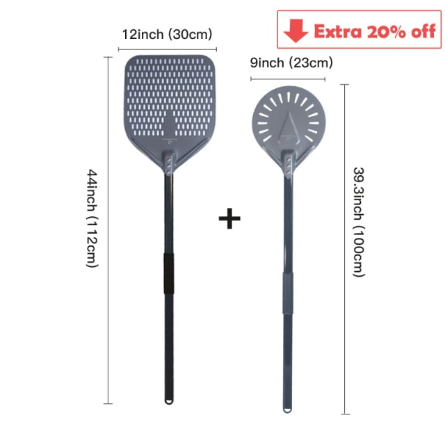 9 Inch Perforated Pizza Paddle Kitchen Essentials