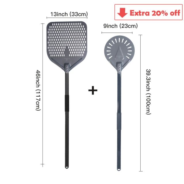 9 Inch Perforated Pizza Paddle Kitchen Essentials