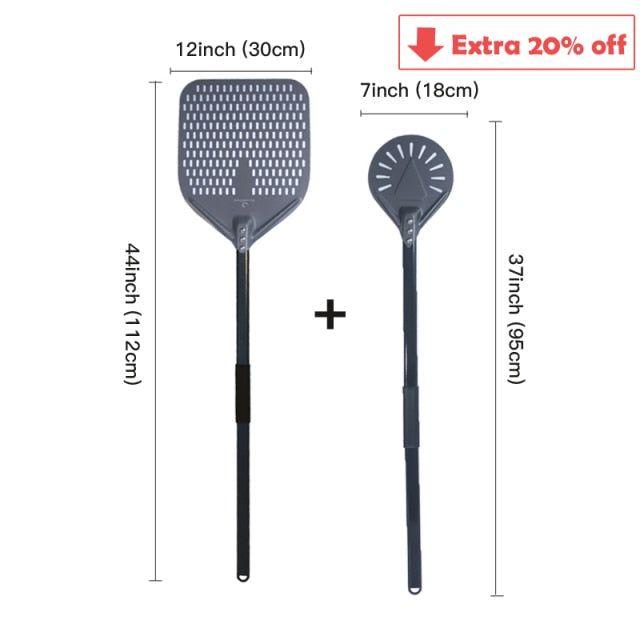 9 Inch Perforated Pizza Paddle Kitchen Essentials