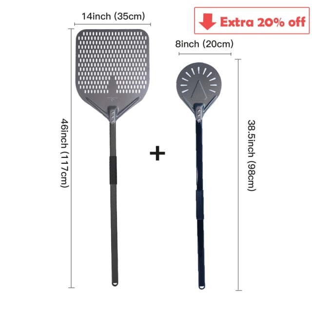9 Inch Perforated Pizza Paddle Kitchen Essentials