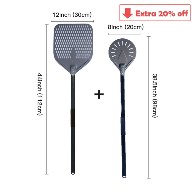 9 Inch Perforated Pizza Paddle Kitchen Essentials