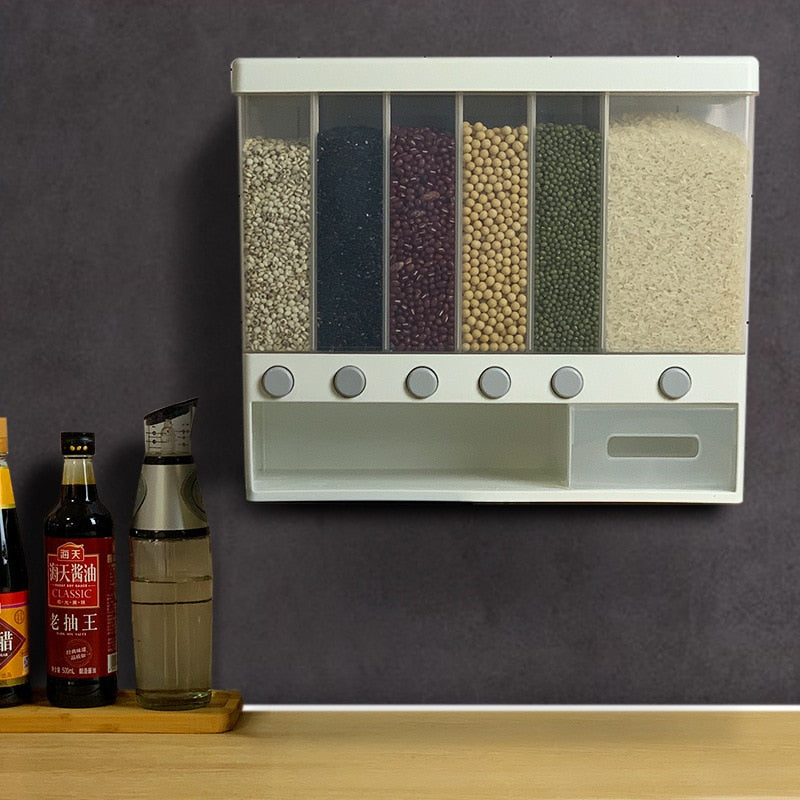 Wall-Mounted Cereal Storage Box & Dispenser eprolo