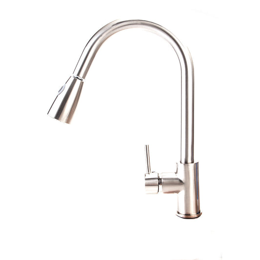 All Copper Kitchen Pull Faucet hello-826