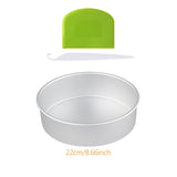 Aluminium Cake Mold Cake Pan Set 6/8/9/10 Inch Kitchen Essentials