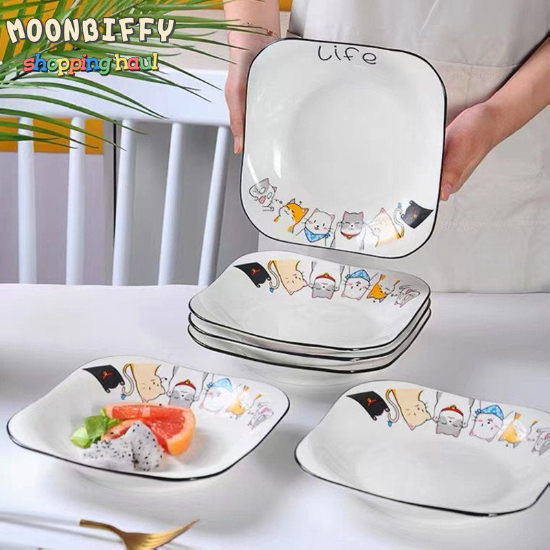 Anime Ceramic Tableware Kitchen Essentials