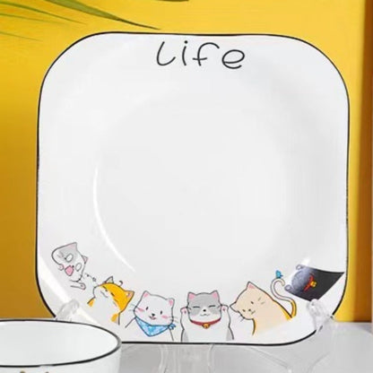 Anime Ceramic Tableware Kitchen Essentials