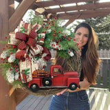 Artificial Christmas Wreath with Truck eprolo