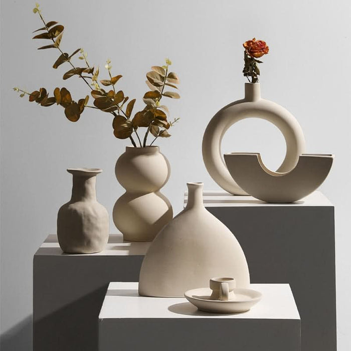 Artistic Korean Ceramic Vases (Ornaments) Kitchen Essentials