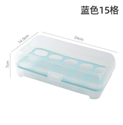 Automatic Rolling Egg Box Storage Container Kitchen Essentials