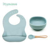 Baby Silicone Bowl Tableware BPA Free Waterproof Kitchen Essentials