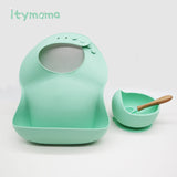 Baby Silicone Bowl Tableware BPA Free Waterproof Kitchen Essentials