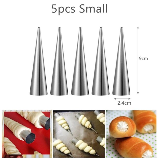 Baking Pastry Roll (Mold) for Danish Pastries, Croissants or Cream Horns Kitchen Essentials