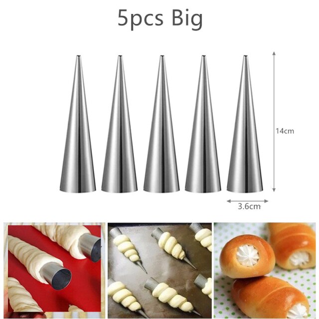 Baking Pastry Roll (Mold) for Danish Pastries, Croissants or Cream Horns Kitchen Essentials