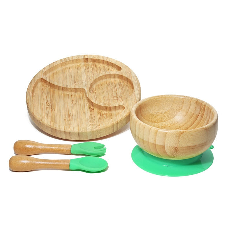 Bamboo Baby Dinnerware Set Kitchen Essentials