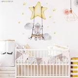 Bear Wall Stickers For Children's Rooms Kitchen Essentials