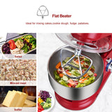 BioloMix 6L/5L Cake Stand Mixer, Countertop Mixer Kitchen Essentials