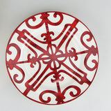 Bone China Dinner Plate in Spanish Red Kitchen Essentials