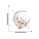 Bunny Baby Nursery Wall Stickers Kitchen Essentials