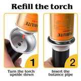 Butane Refillable Kitchen Torch Kitchen Essentials