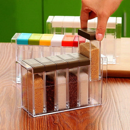 Transparent Spice Jar Set eprolo