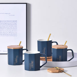 Nordic Octagonal Ceramic Cupware eprolo