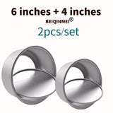 Cake Pan Set - 3 Pcs. Bakeware with Removable Base Kitchen Essentials