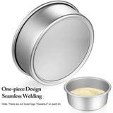 Cake Pan Set - 3 Pcs. Bakeware with Removable Base Kitchen Essentials