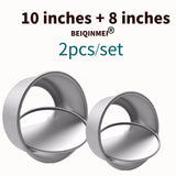 Cake Pan Set - 3 Pcs. Bakeware with Removable Base Kitchen Essentials
