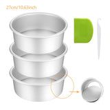 Cake Pan Set 6/8/9/10 Kitchen Essentials