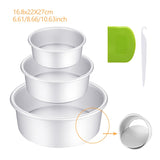 Cake Pan Set 6/8/9/10 Kitchen Essentials