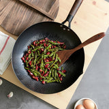 Carbon Steel Wok Pan 32cm Kitchen Essentials