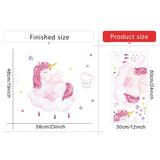 Cartoon Unicorn Wall Stickers for Baby Nursery Kitchen Essentials