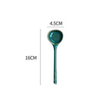 Ceramic Soup Spoon Japanese Tableware Kitchen Essentials