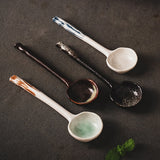Ceramic Soup Spoon Japanese Tableware Kitchen Essentials