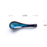 Ceramic Soup Spoon Japanese Tableware Kitchen Essentials