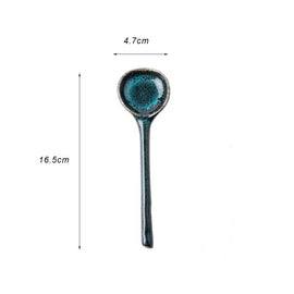 Ceramic Soup Spoon Japanese Tableware Kitchen Essentials