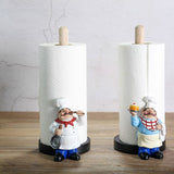 Chef Figurine Kitchen Roll Holder Kitchen Essentials