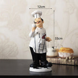 Chef Resin Statues Kitchen Essentials