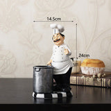 Chef Resin Statues Kitchen Essentials