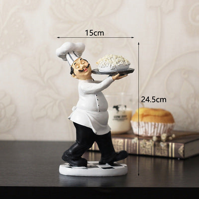 Chef Resin Statues Kitchen Essentials