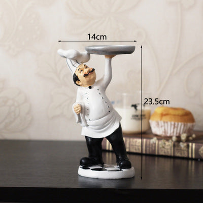 Chef Resin Statues Kitchen Essentials