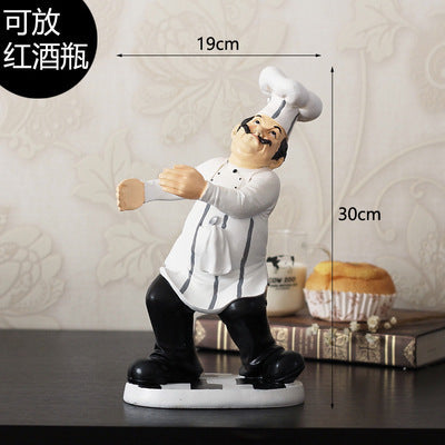 Chef Resin Statues Kitchen Essentials