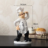 Chef Resin Statues Kitchen Essentials