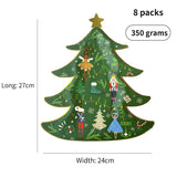 Children's Christmas Disposable Tableware Kitchen Essentials