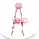Chopstick Training - Stainless Steel Chop Sticks For Children eprolo