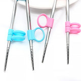 Chopstick Training - Stainless Steel Chop Sticks For Children eprolo