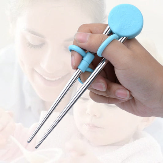 Chopstick Training - Stainless Steel Chop Sticks For Children eprolo